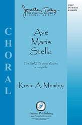 Ave Maris Stella SATB choral sheet music cover